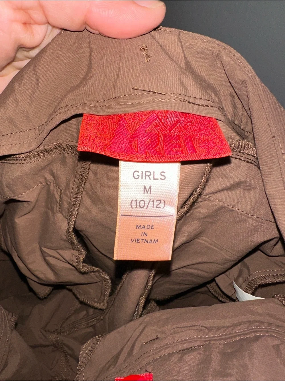 REI girls convertible